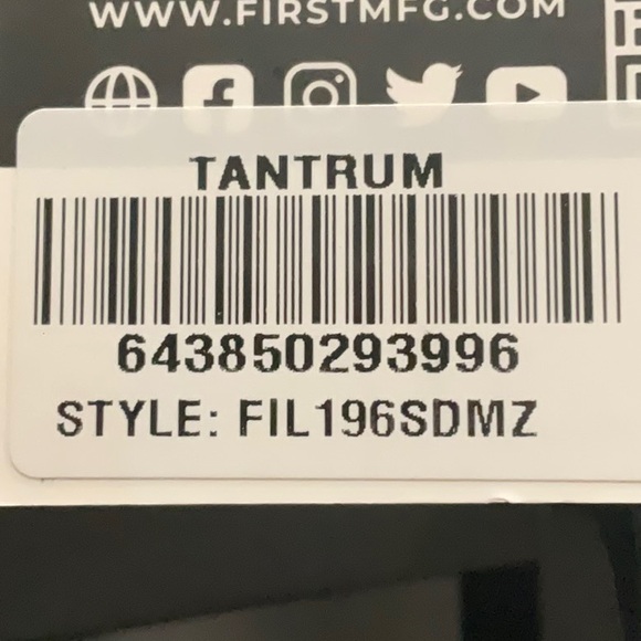 First Mfg Co. Tantrum leather jacket - Picture 5 of 5